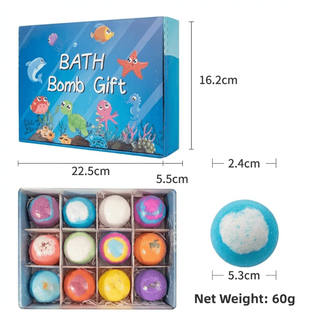 SplashJoy™ Surprise Bath Bomb Set