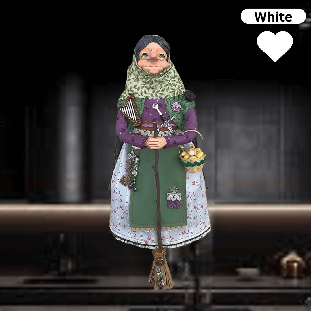Bruxsy™  Handmade Fortune Witch Doll