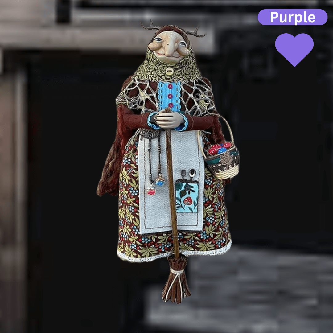 Bruxsy™  Handmade Fortune Witch Doll.