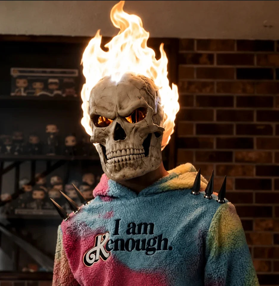 Inferno Reaper™ 2026 Illuminated Skull Mask
