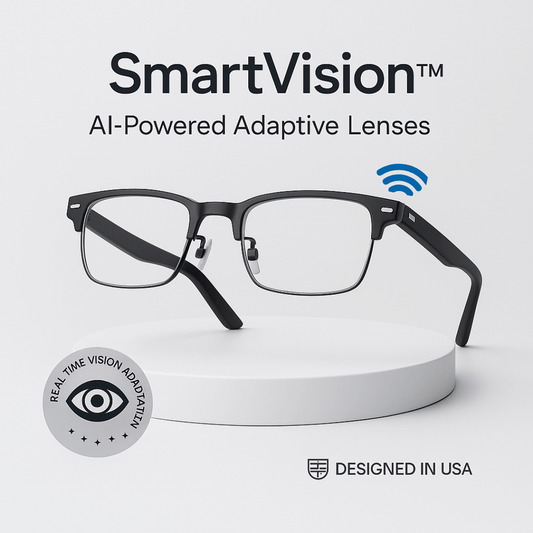 SmartVision™  AI-Powered Adaptive Glasses