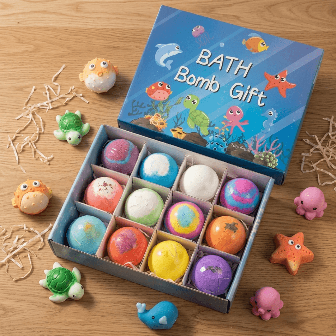 SplashJoy™ Surprise Bath Bomb Set